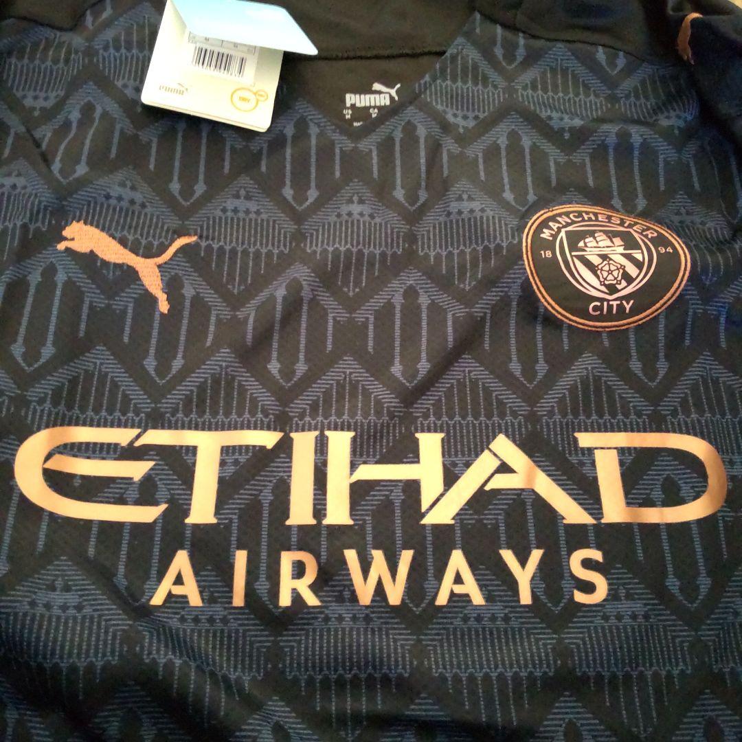 新品未使用 マンチェスターシティ アウェイ 20/21 ユニフォーム M