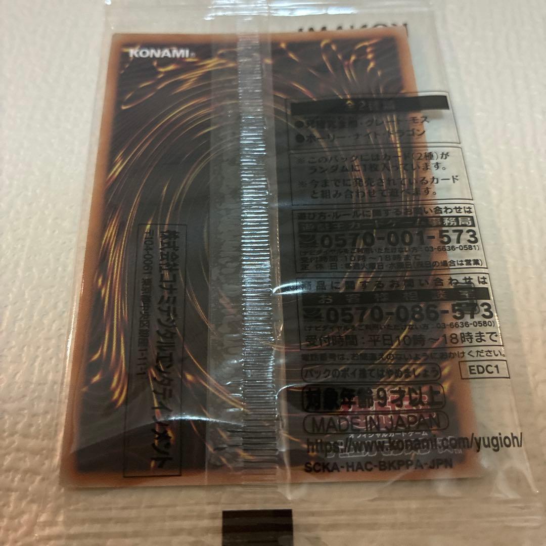 未開封 25thホーリー・ナイト・ドラゴン グレート・モス カオスソルジャー