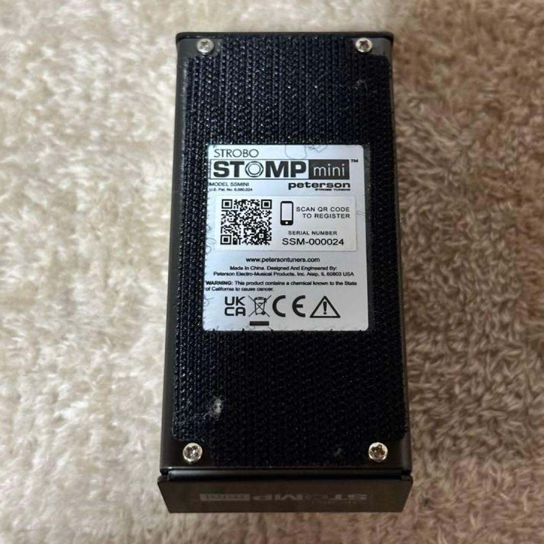 ギター Peterson STROBO STOMP mini