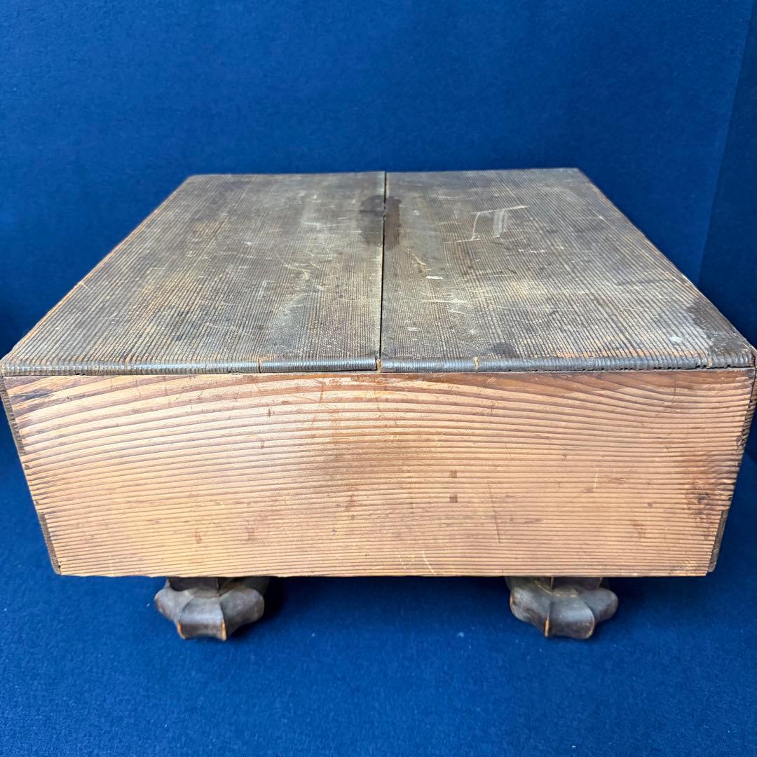 本榧 碁盤 碁石 囲碁 へそあり 蛤 那智黒 日向 厚さ5寸 重