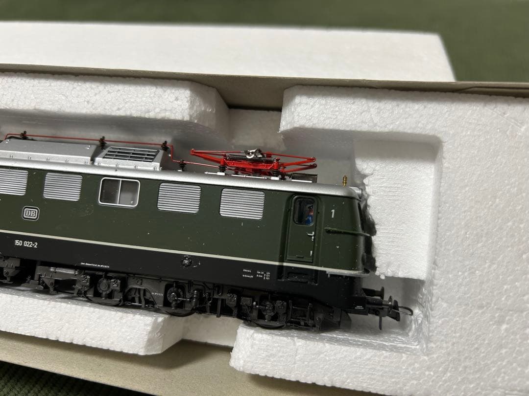 ROCO HOゲージ 電気機関車 緑色 43585