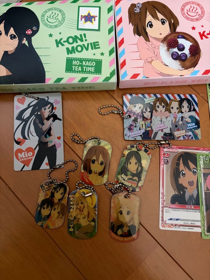 けいおん　キャラメタル　キーホルダー　プレシャスメモリーズ　ケース　まとめ売り