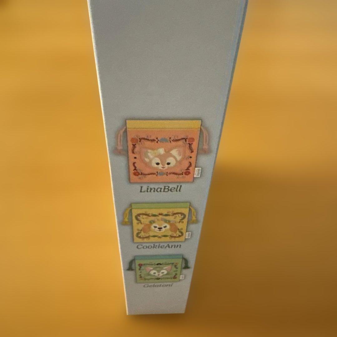 ダッフィーフレンズ20周年 巾着7種類