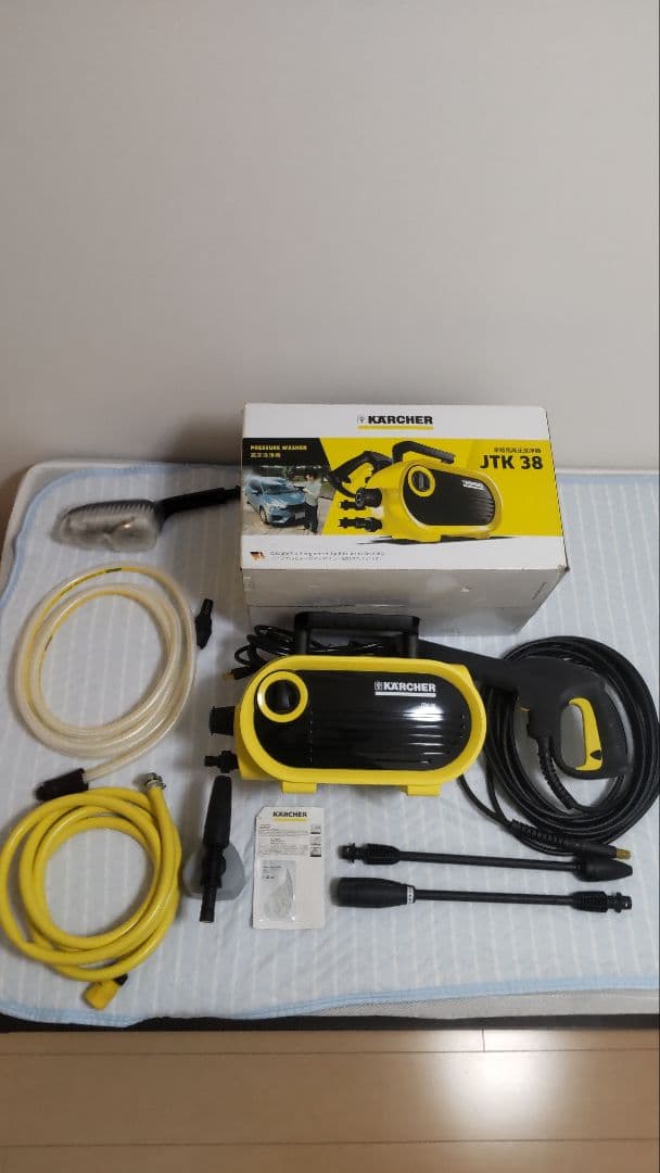 KARCHER JTK 38 高圧洗浄機本体 美品•本体動作確認済】KARCHER JTK 38 高圧洗浄機 ケルヒャー - メルカリ