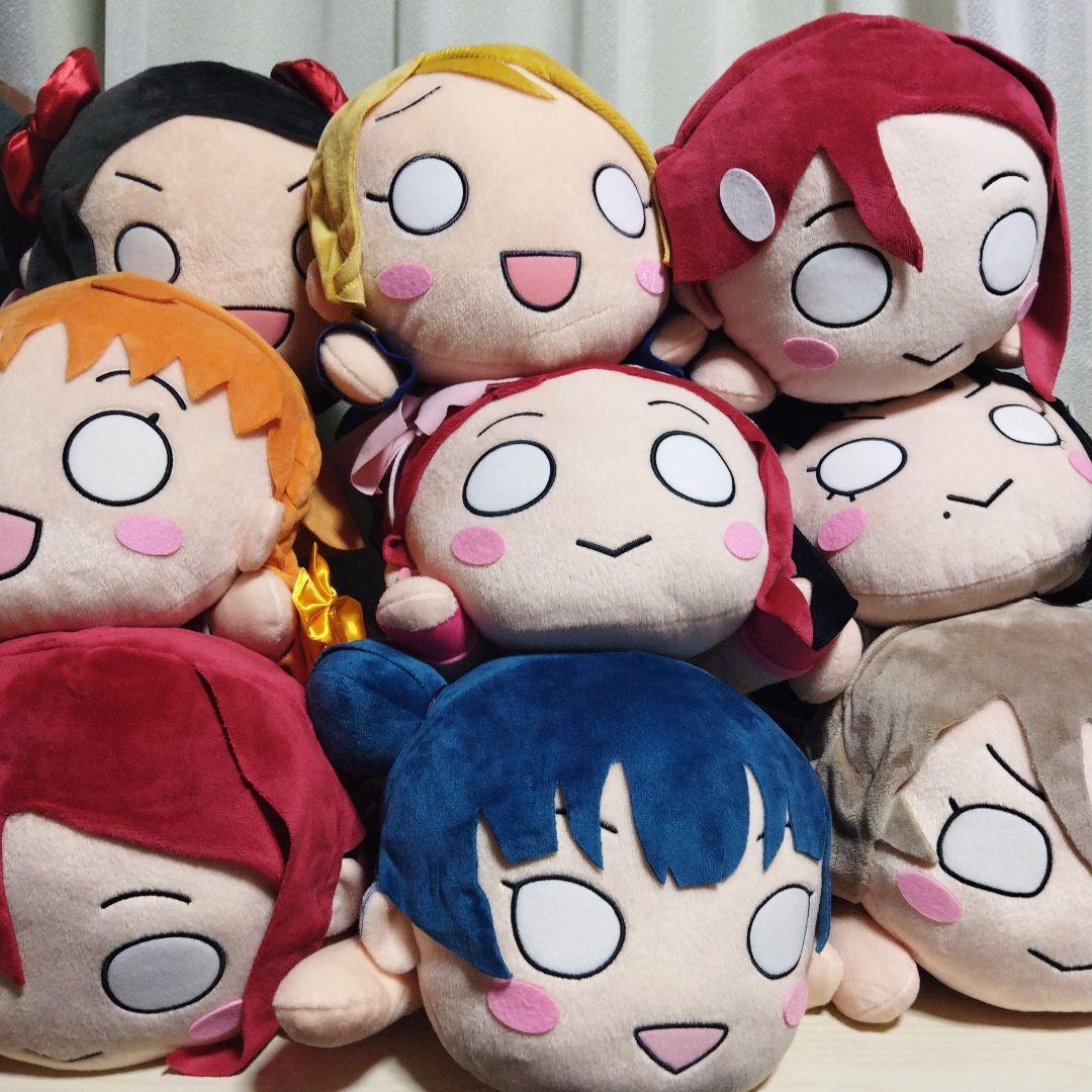 ラブライブ！メガジャンボ寝そべりぬいぐるみ 9体 まとめ売り タグ付き Amazon.co.jp: セガ ラブライブ！ メガジャンボ寝そべりぬいぐるみ南