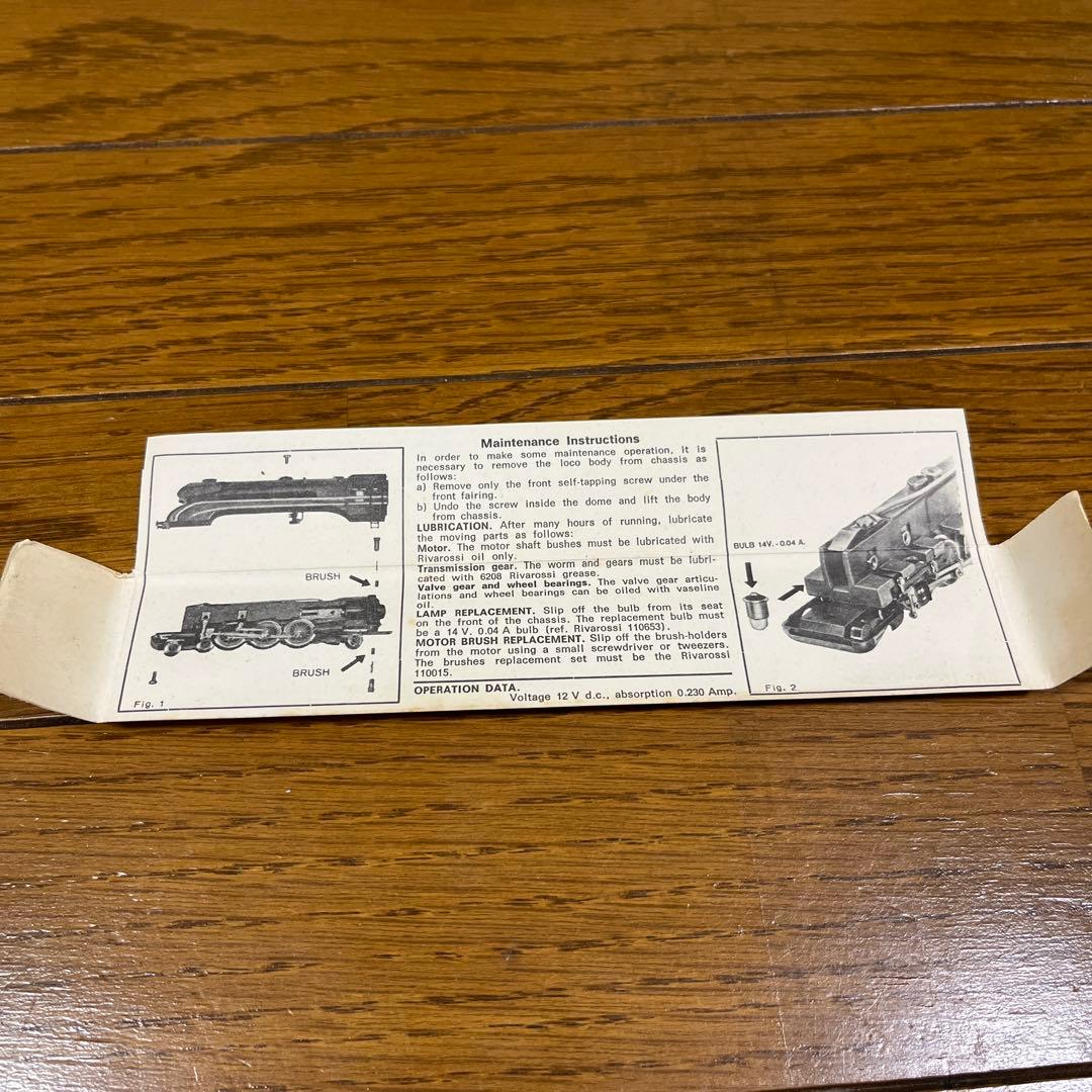 Nゲージ　Rivarossi製BR10形 蒸気機関車　レア　外国車軸　動作確認済