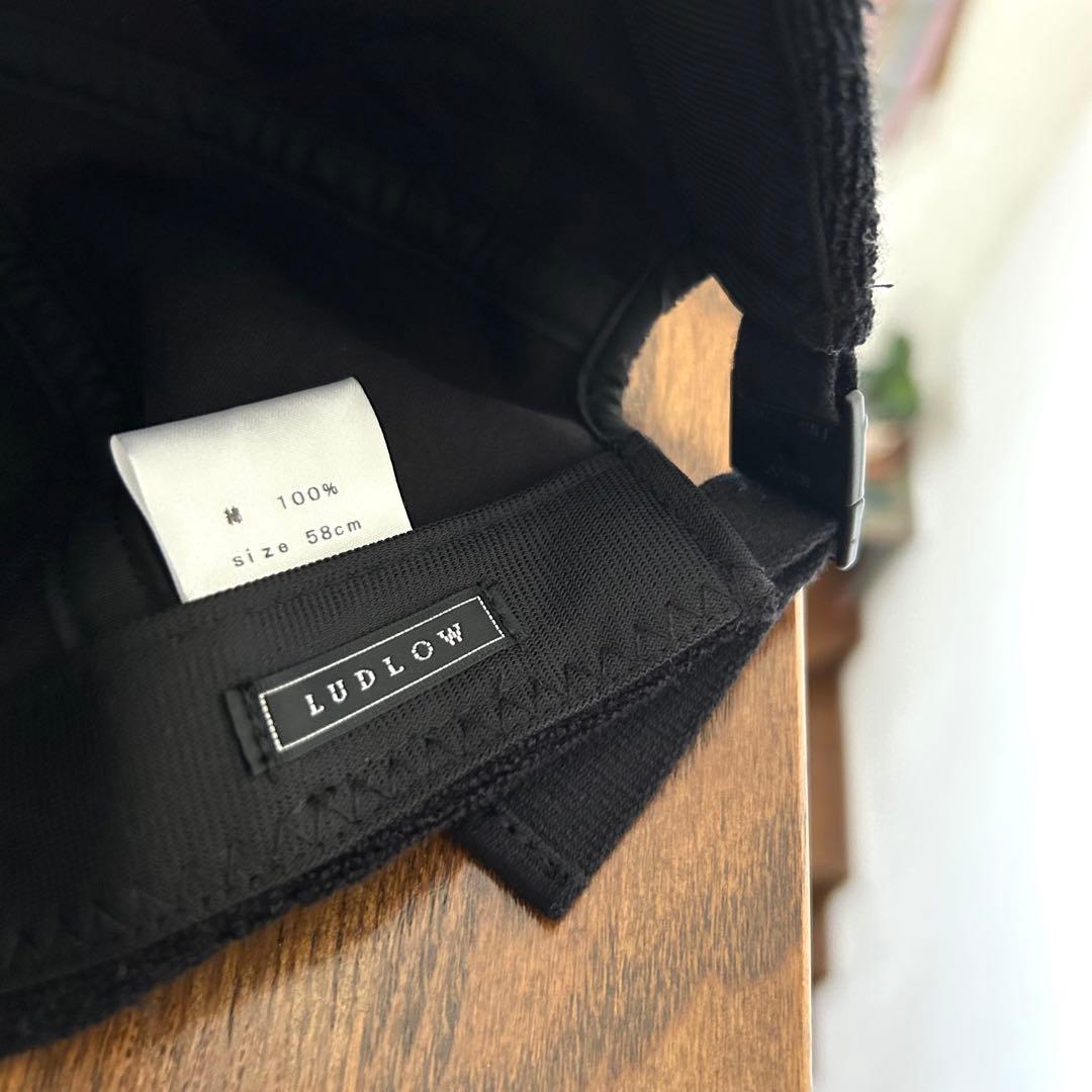 ELLESHOP限定♡LUDLOW ラドロー キャップ ブラック ロンハーマン