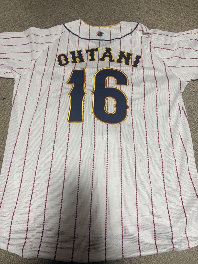 大谷翔平 2023 WBC ユニフォーム 刺繍 Lサイズ - メルカリ