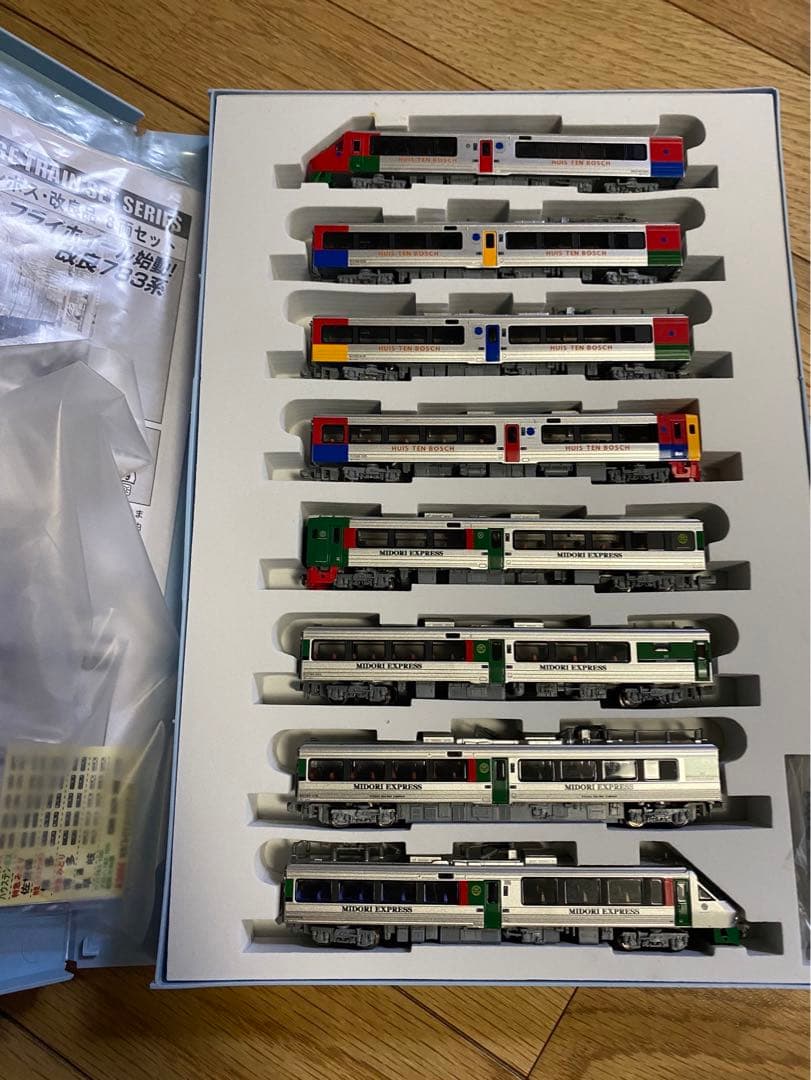 Nゲージ 783系 みどりハウステンボス マイクロエース - メルカリ