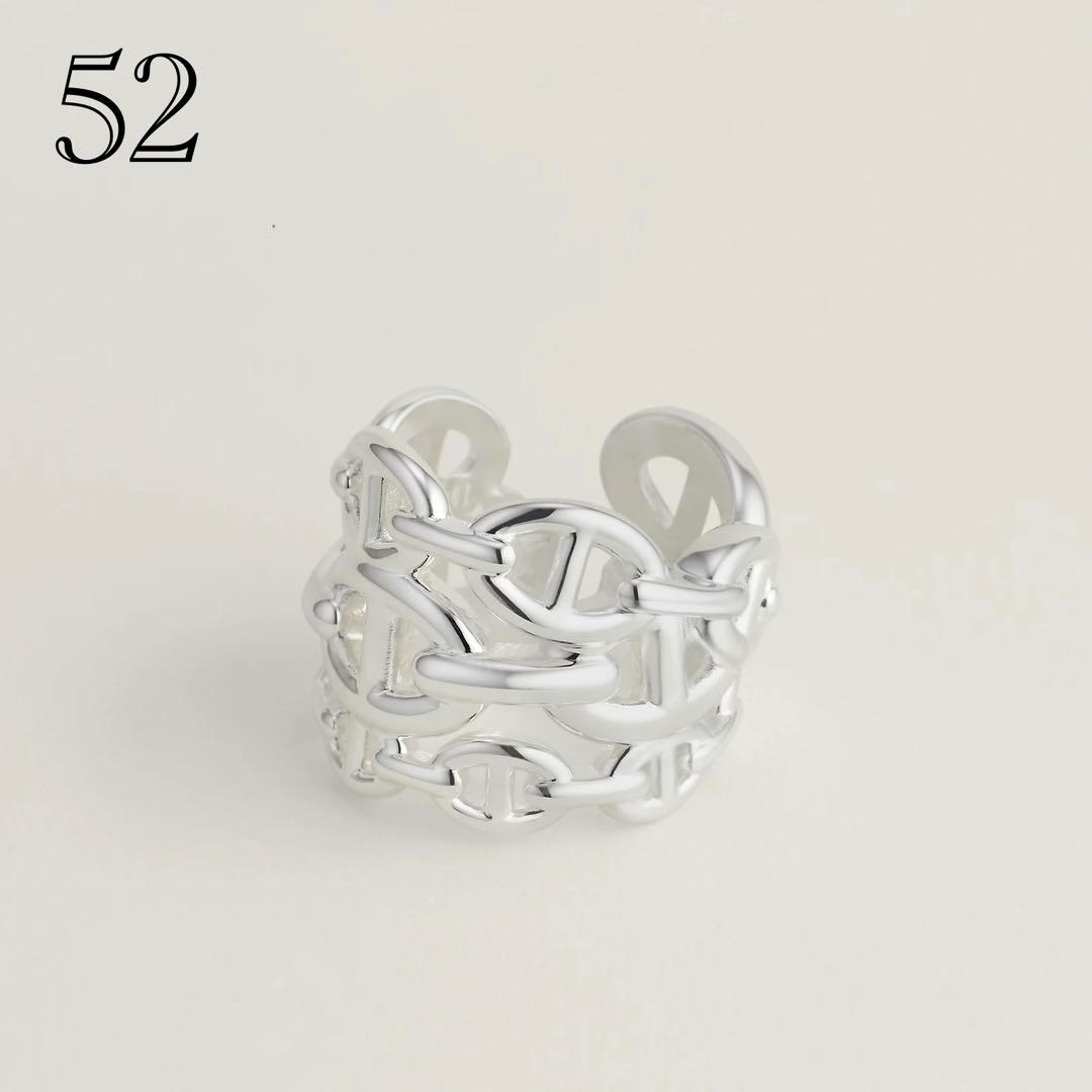 【新品・未使用】エルメス リング シェーヌダンクルアンシェネ GM 52サイズ HERMES - 新品未使用 HERMES シェーヌダンクル アンシェネリング GM 52