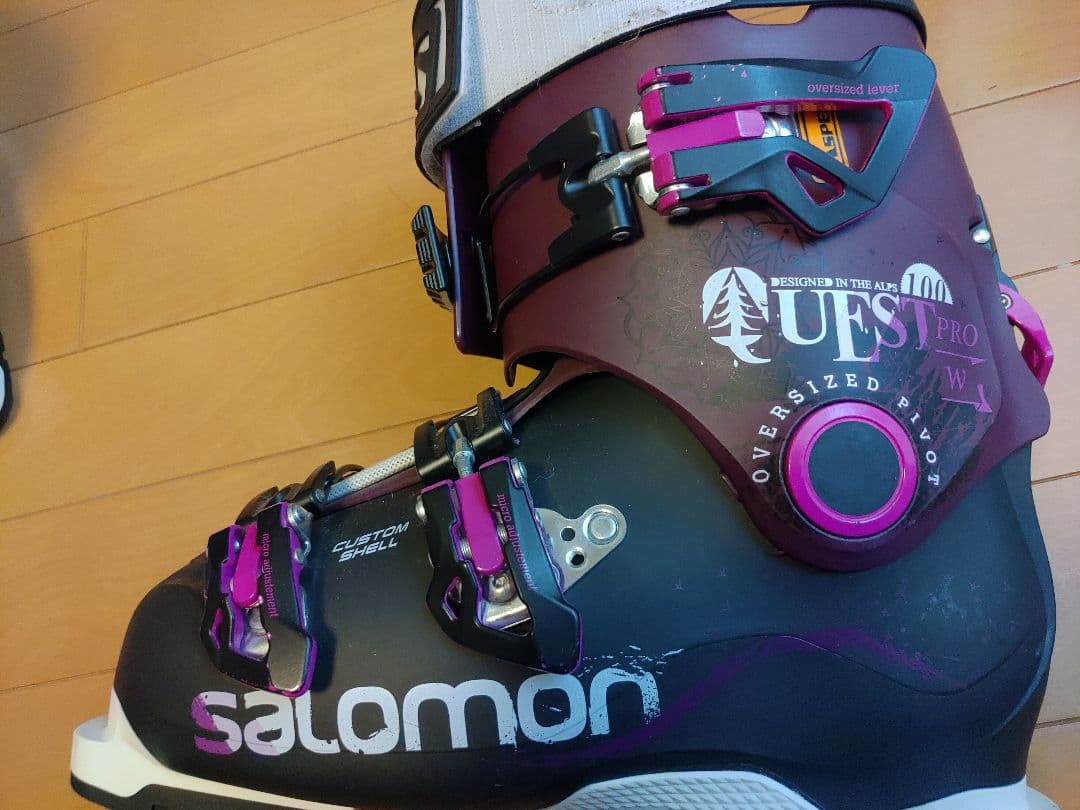 【美品】Salomon Quest Pro 100 W 24.0cm
