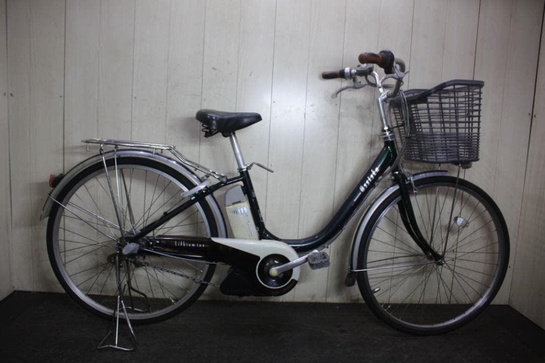 ブリヂストンA22 8.1AH 26インチ 3段 LED 電動 GREEN