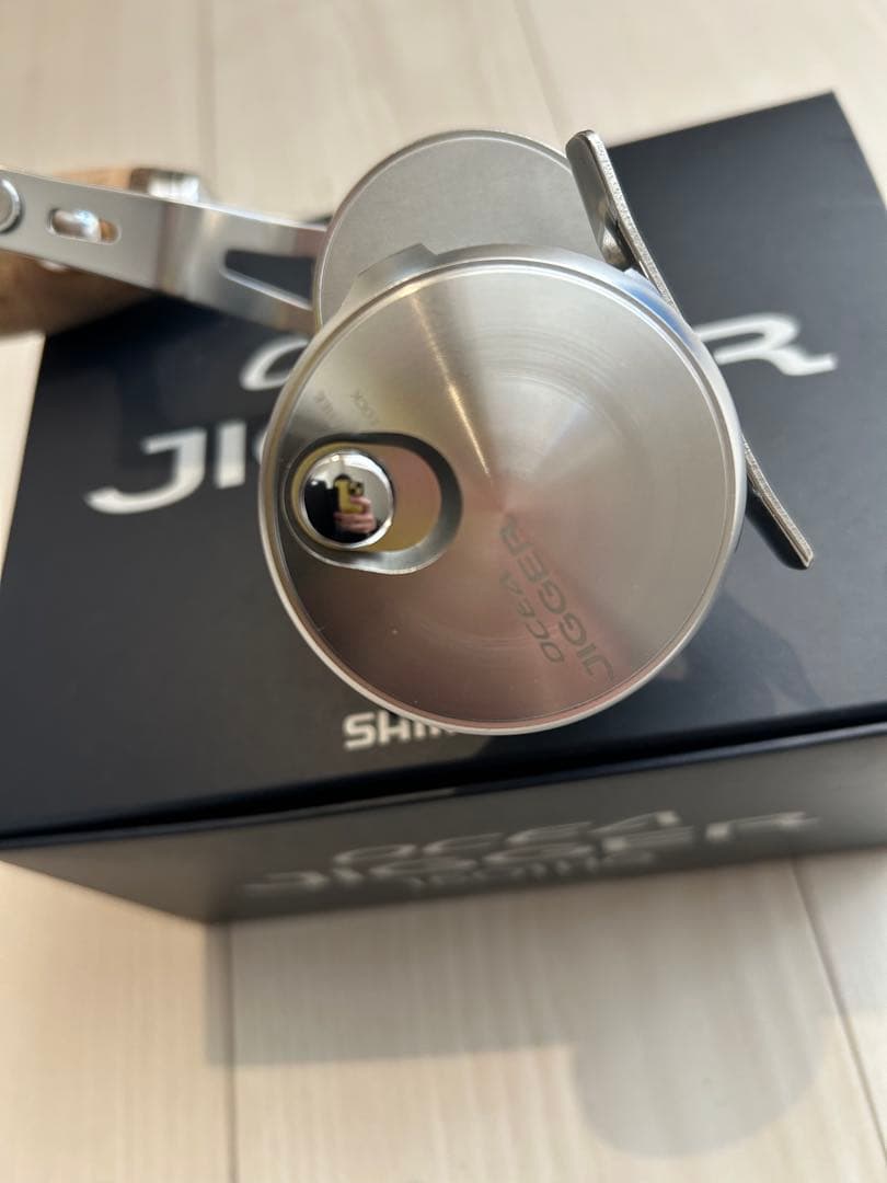 17オシアジガー1501HGハンドルノブコルクカスタム - リール