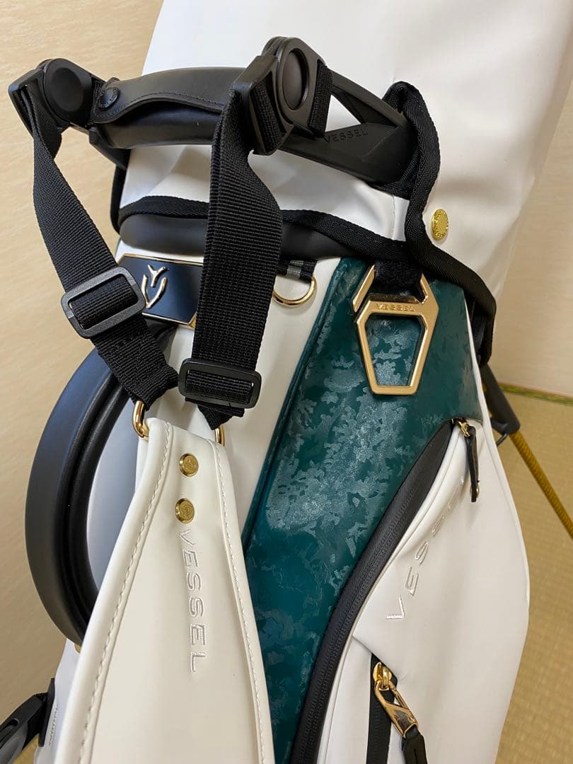 VESSEL プレイヤー4.0 プロ camo マスターズカラー キャディバッグ