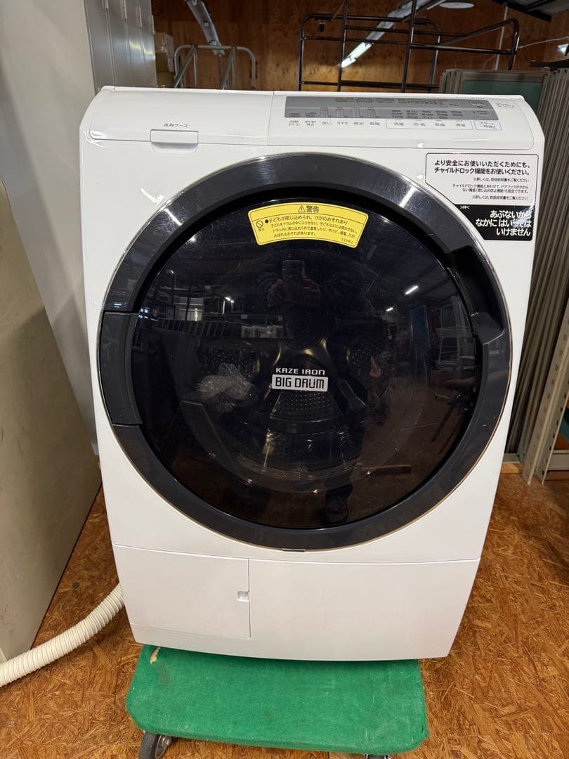 【送料込】HITACHI日立ドラム式洗濯乾燥機BD-SG100FL 2020年製 洗濯乾燥機 BD-SG100F ： 洗濯機・衣類乾燥機 ： 日立の家電品