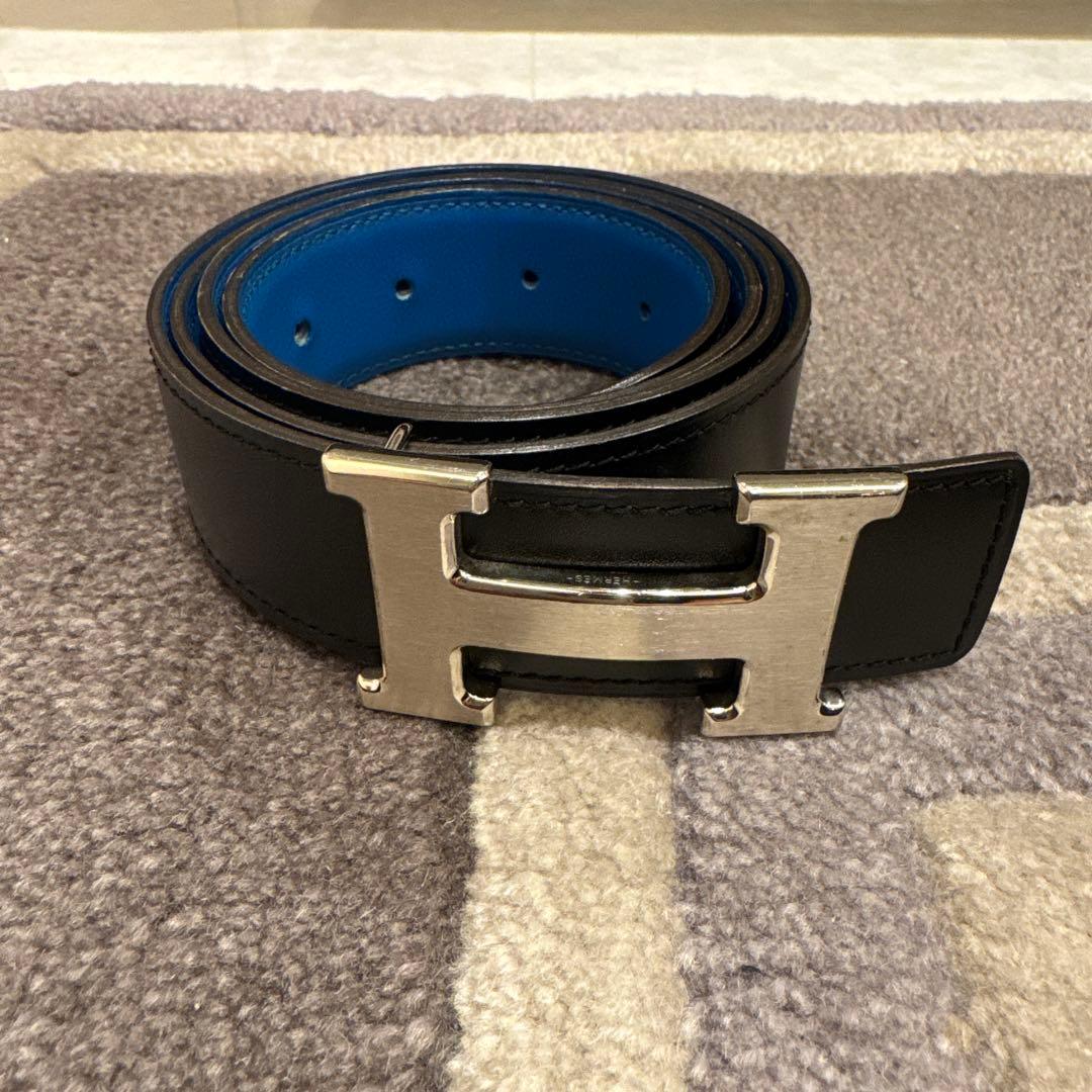OsioHERMES ブラック/ブルー ベルト 95cm 侍BLACK HCP-54 WORKベルト(ブルー) ウエダ金物【公式サイト】