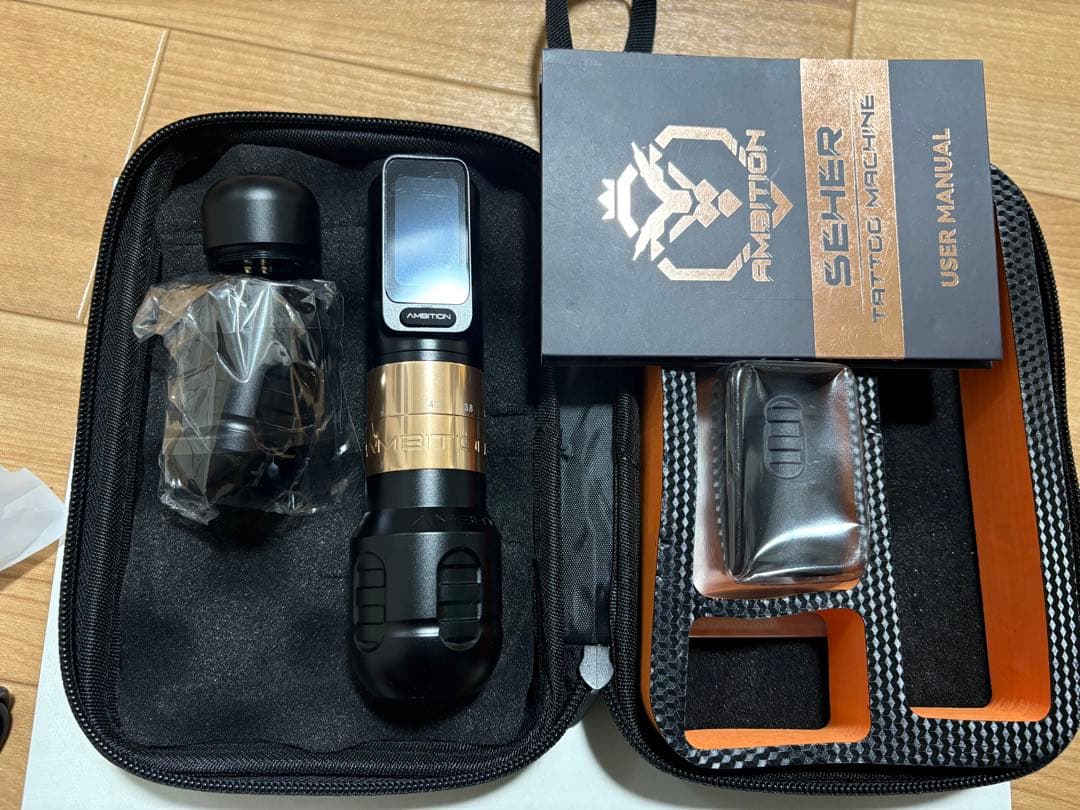 Ambition sehar ワイヤレス/有線プロ仕様のタトゥーペン Ambition Seher Pro Wireless Tattoo Machine