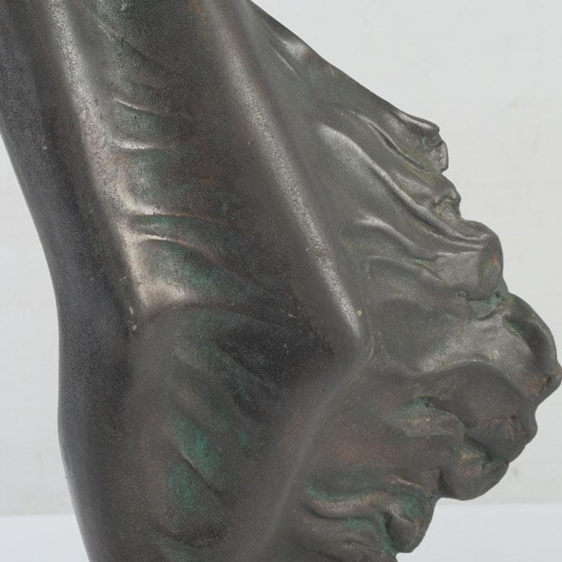 彫刻家 翁観二作 ブロンズ像 裸婦像 女性像 重さ約3kg C 9790A - メルカリ