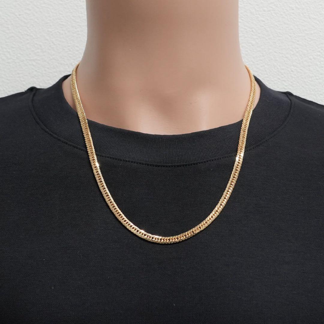 k18 喜平　Mカットトリプル　33.5g 55㎝