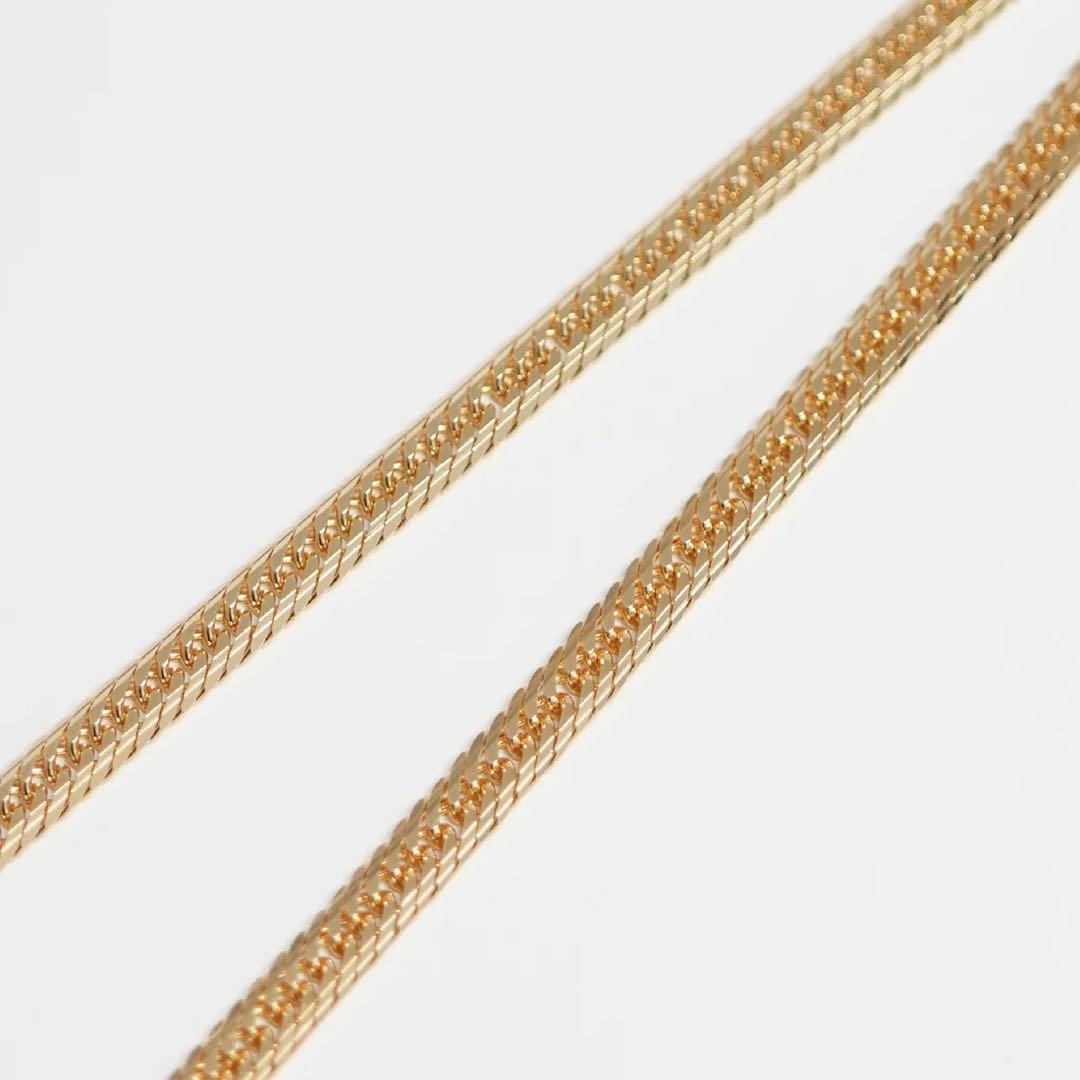 k18 喜平　Mカットトリプル　33.5g 55㎝