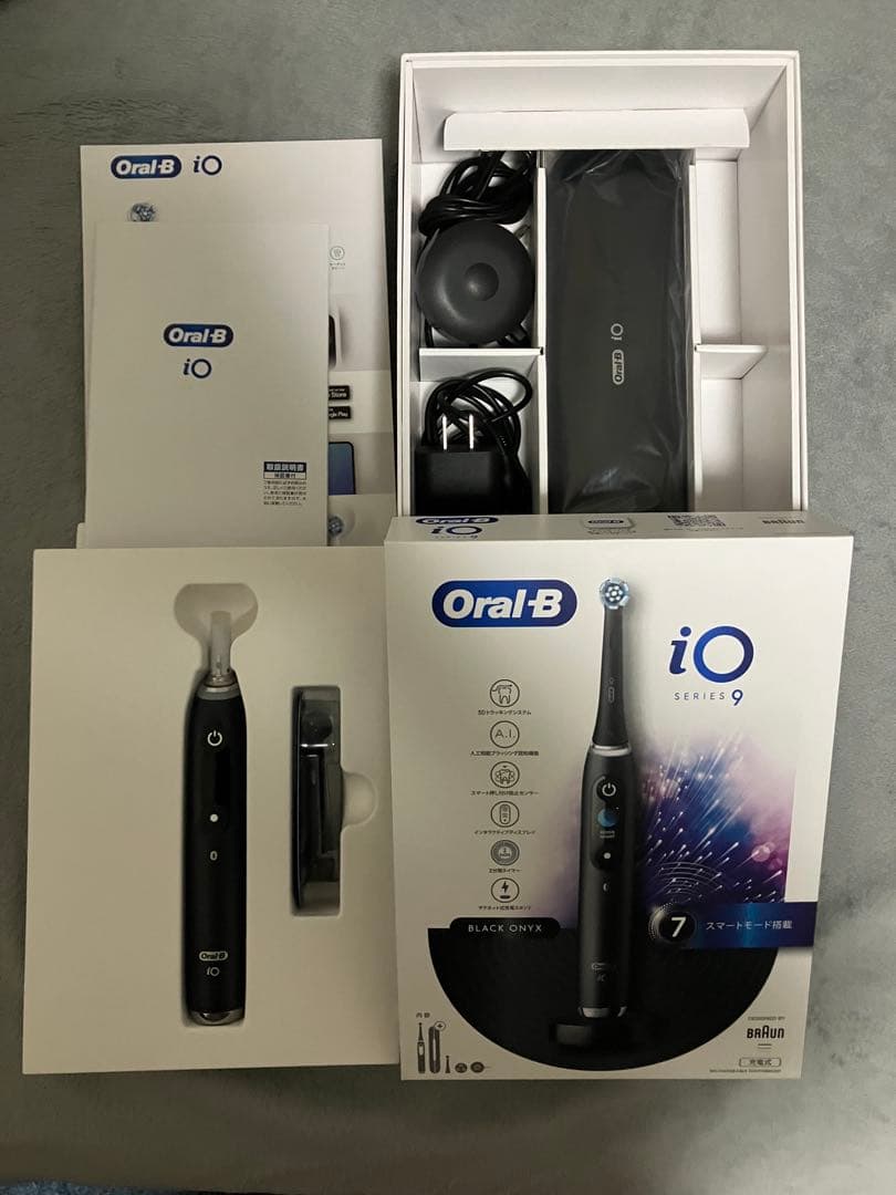 Oral-B iO Series 9 電動歯ブラシ 本体 ブラック iO9 電動歯ブラシ | ブラウンオーラルB