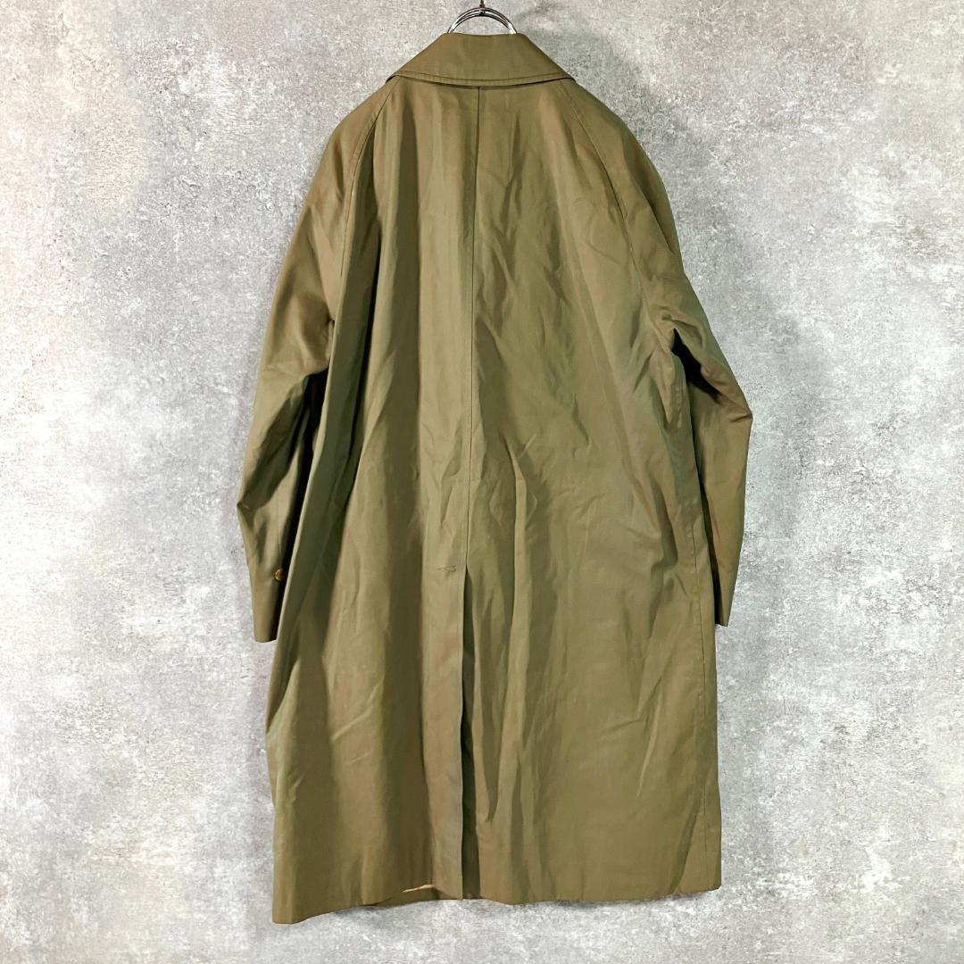 Burberrys' バーバリー ステンカラーコート カーキ 玉虫色 ロング丈