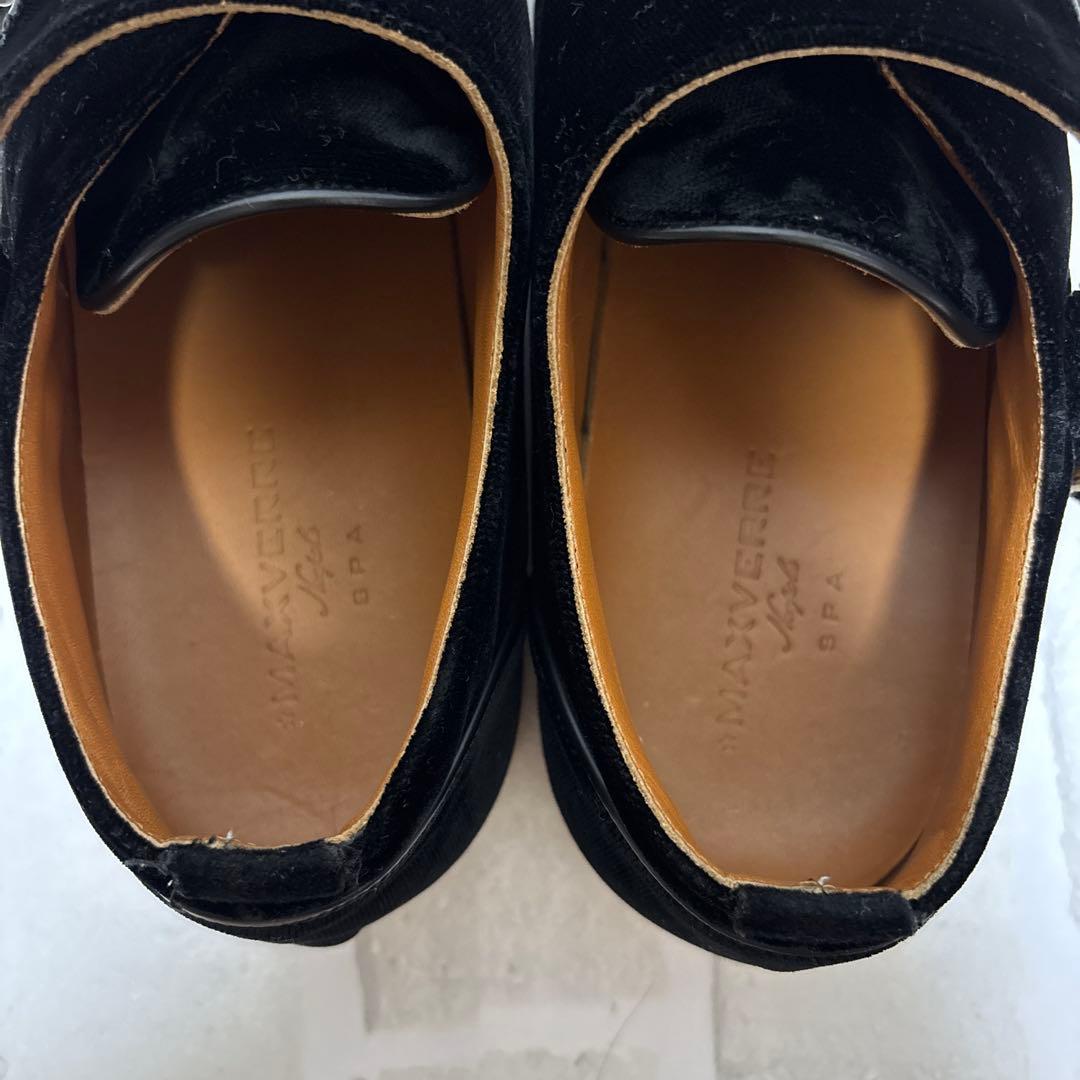 Maxverre 【マックスヴェッレ】 ダブルモンク ブラック 約26.5cm