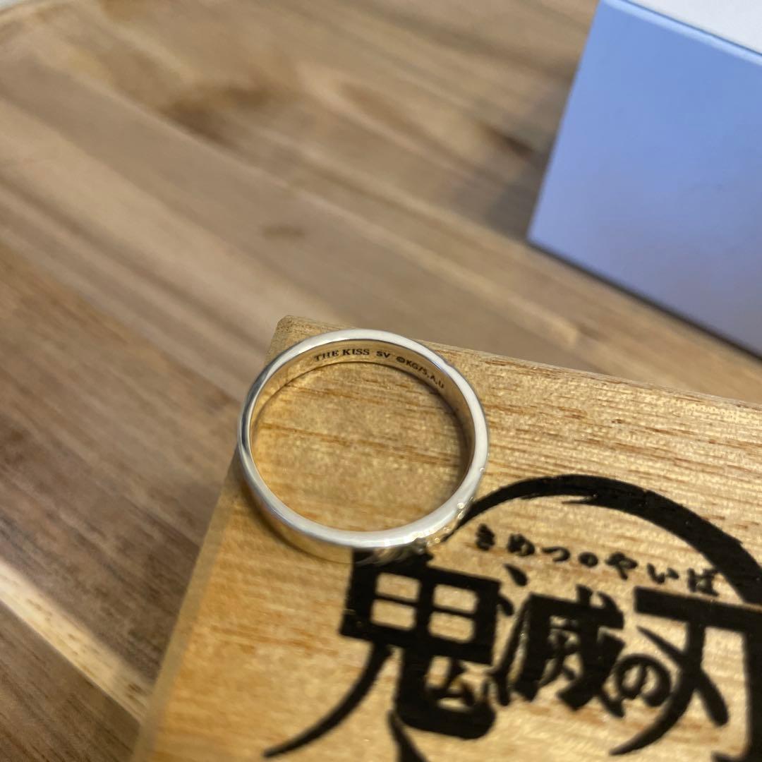 鬼滅の刃 シルバーリング 木製ボックス付き