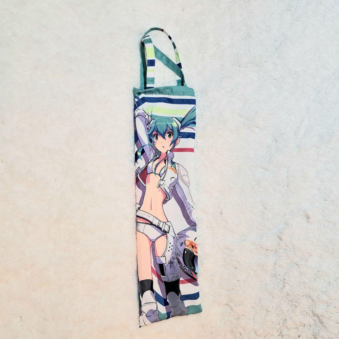 希少 痛傘 レーシングミク 2014 EV MIRAI ver.  折りたたみ傘