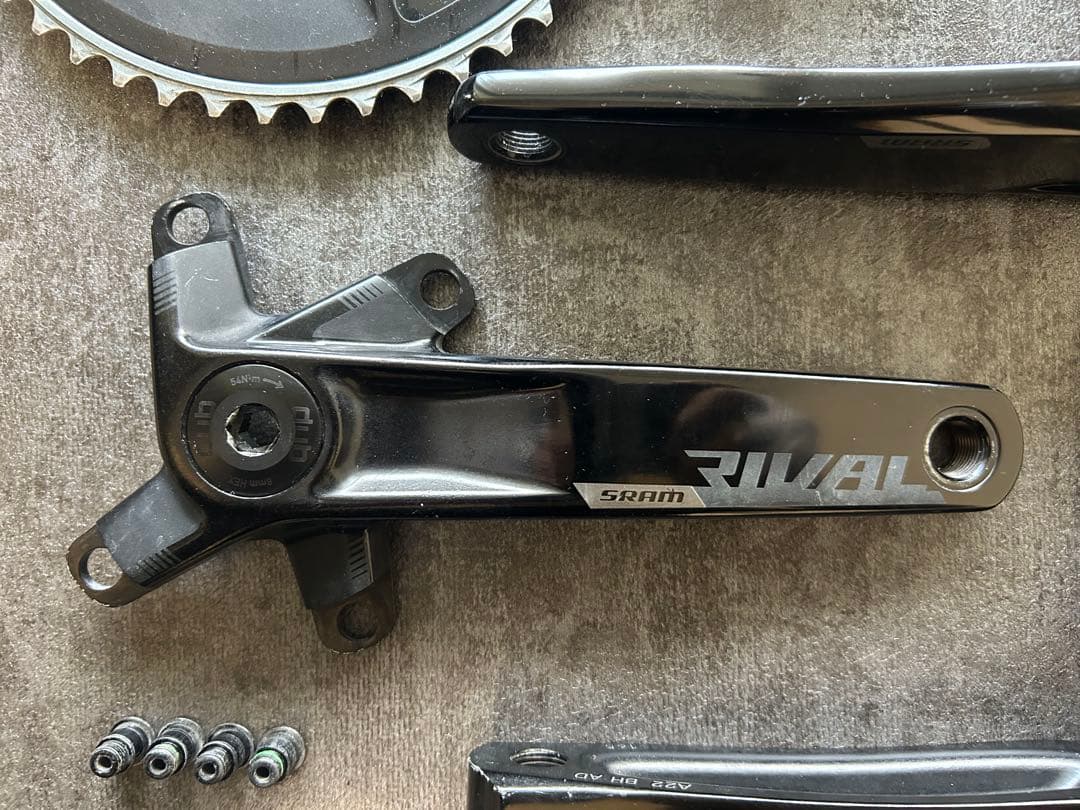 Sram rival クランク　165mm、172.5mm 2本セット！