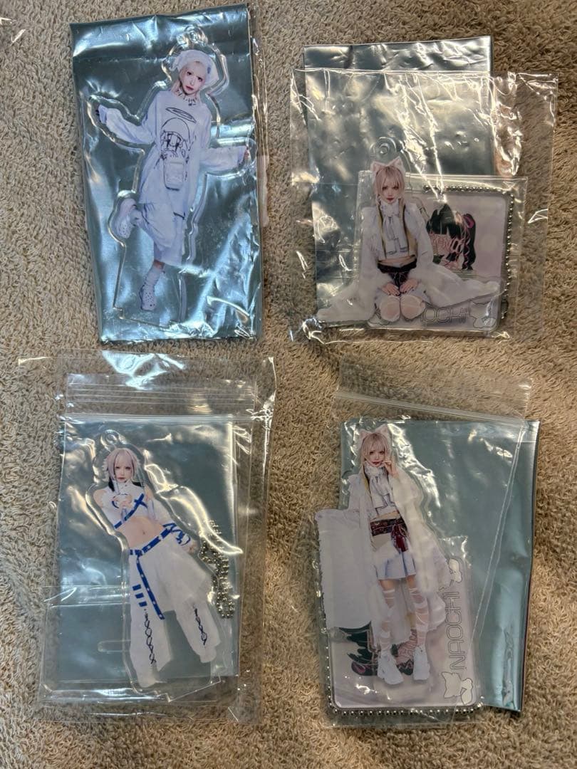 値下げ中！電脳ヒメカ　なおち　アクリルスタンドキーホルダー　缶バッジ16点セット