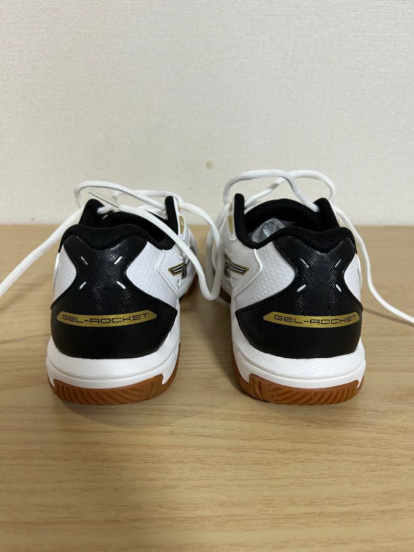 ASICS GEL-ROCKET 10 WIDE 24.0cm ホワイト