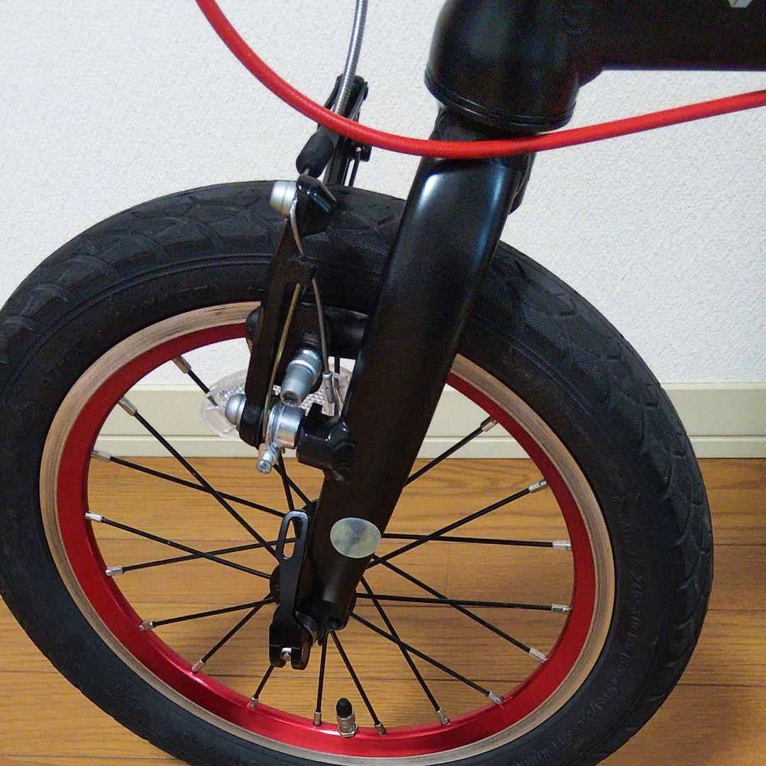 ルノー　ウルトラライト7 ブラック　14インチ　7.4kg 輪行バッグ付き