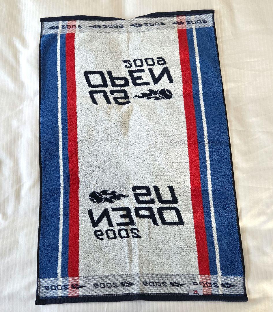 US OPEN 全米オープン2009 選手使用モデルバスタオル 男女 新品2枚