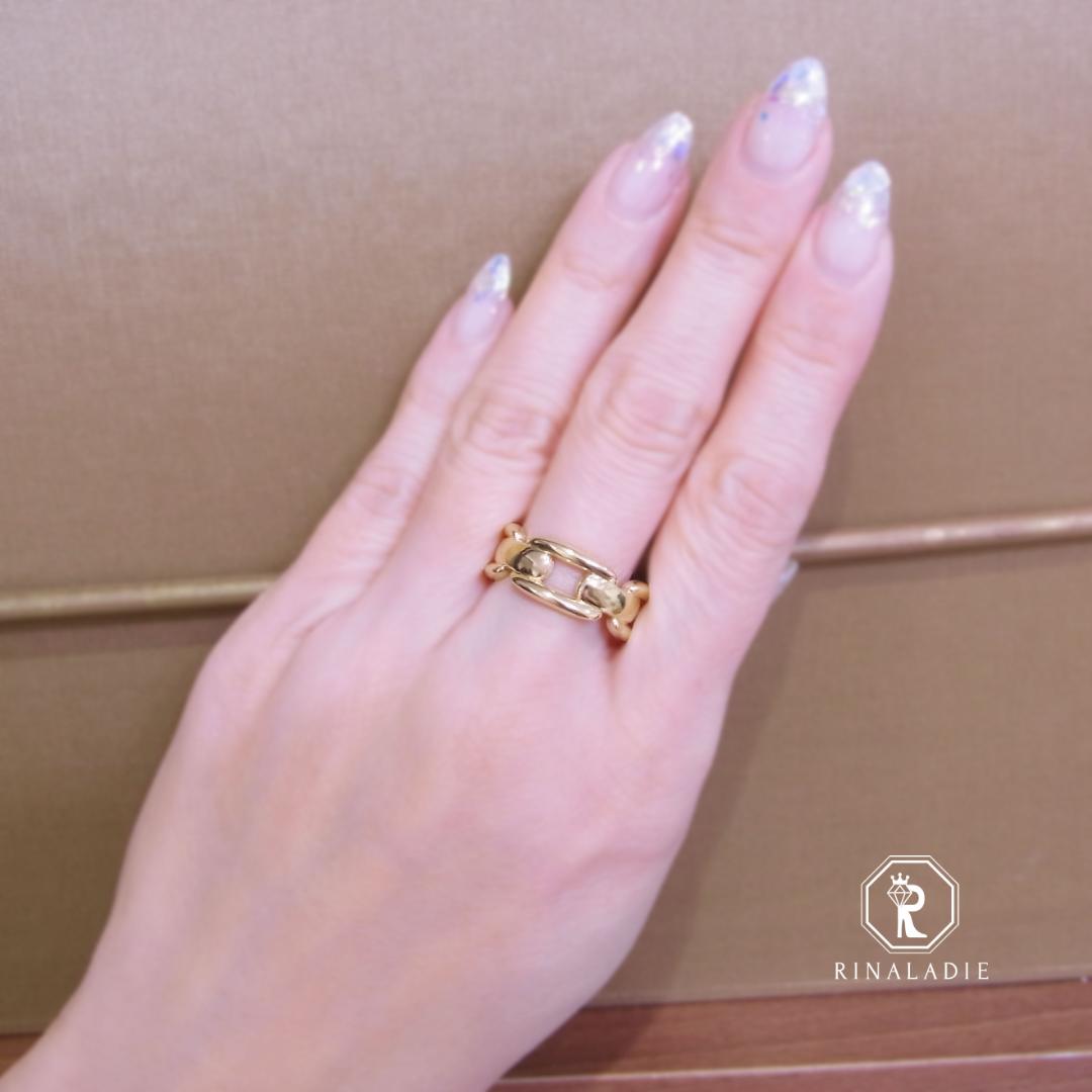 第二弾‼️【S】K18　17号　4.85ｇ　地金リング