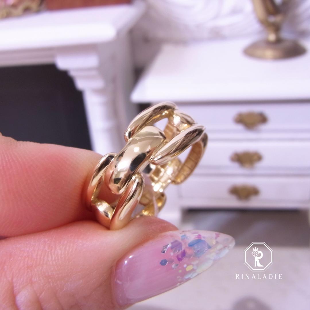 第二弾‼️【S】K18　17号　4.85ｇ　地金リング