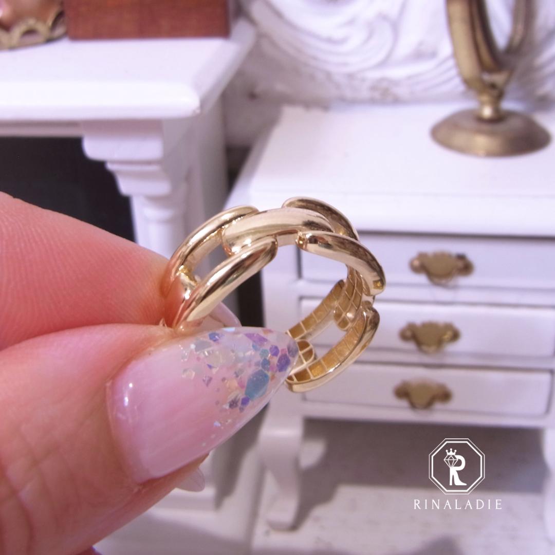 第二弾‼️【S】K18　17号　4.85ｇ　地金リング