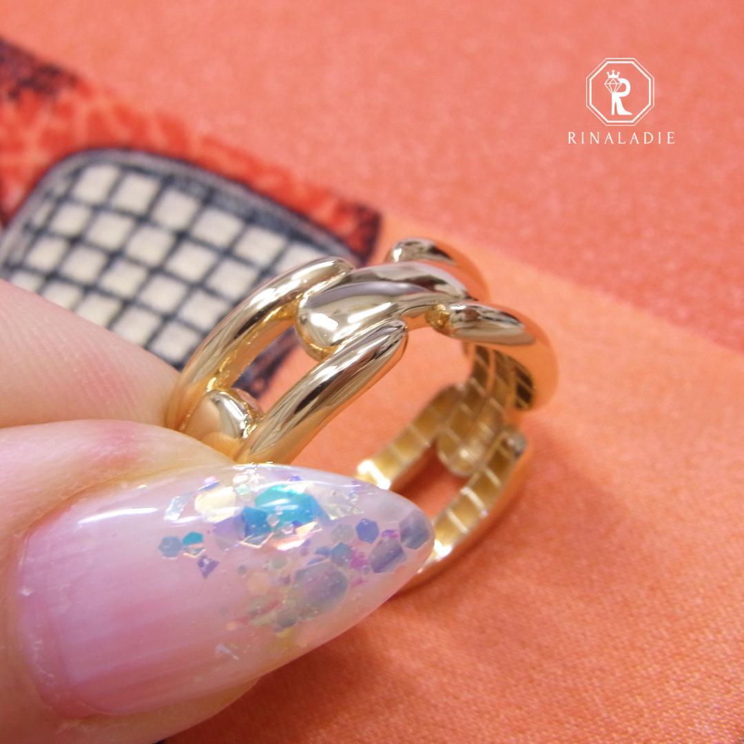 第二弾‼️【S】K18　17号　4.85ｇ　地金リング