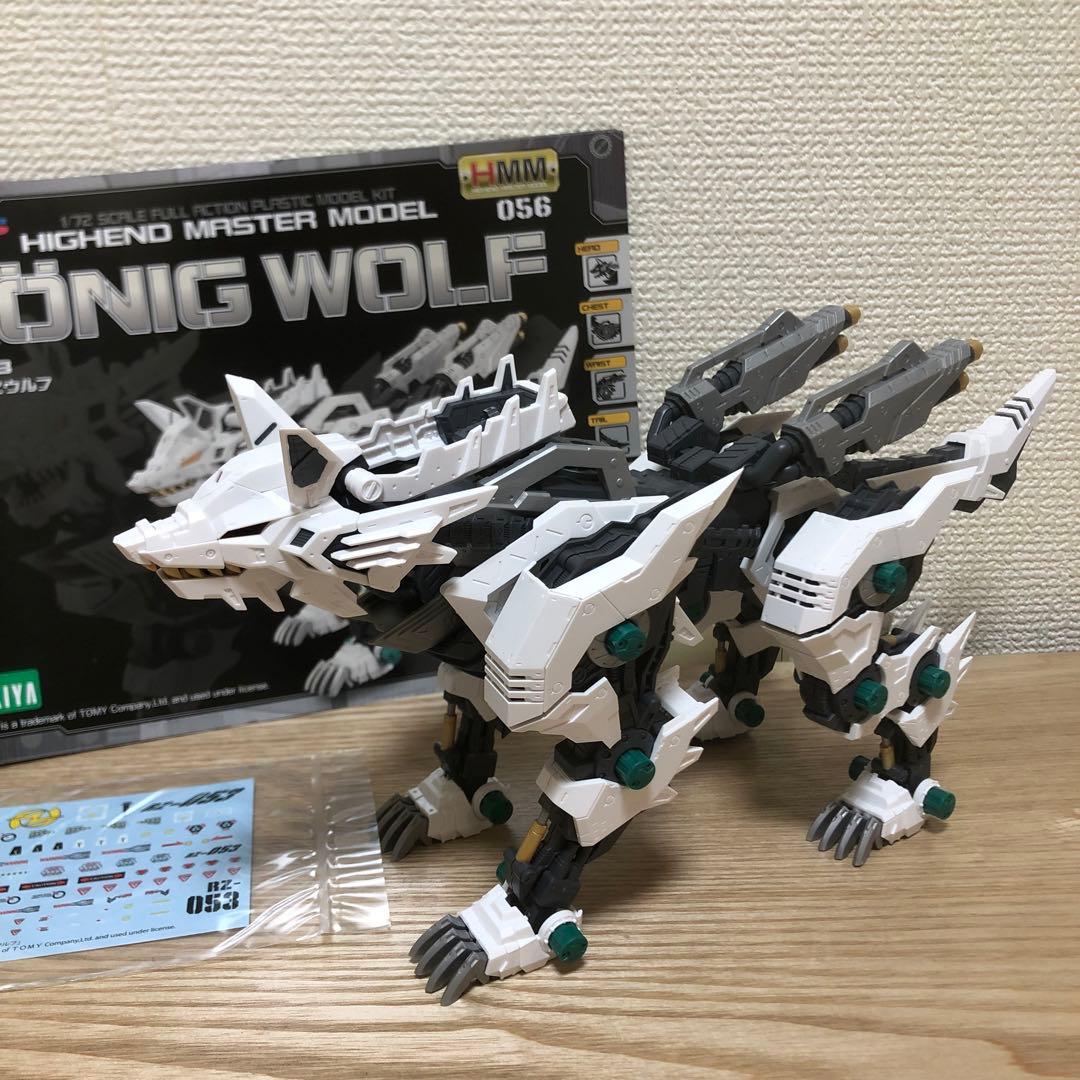【素組み】ゾイド　HMM RZ-053 ケーニッヒウルフ ケーニッヒウルフ レビュー | アルコンのゆったりプラモ