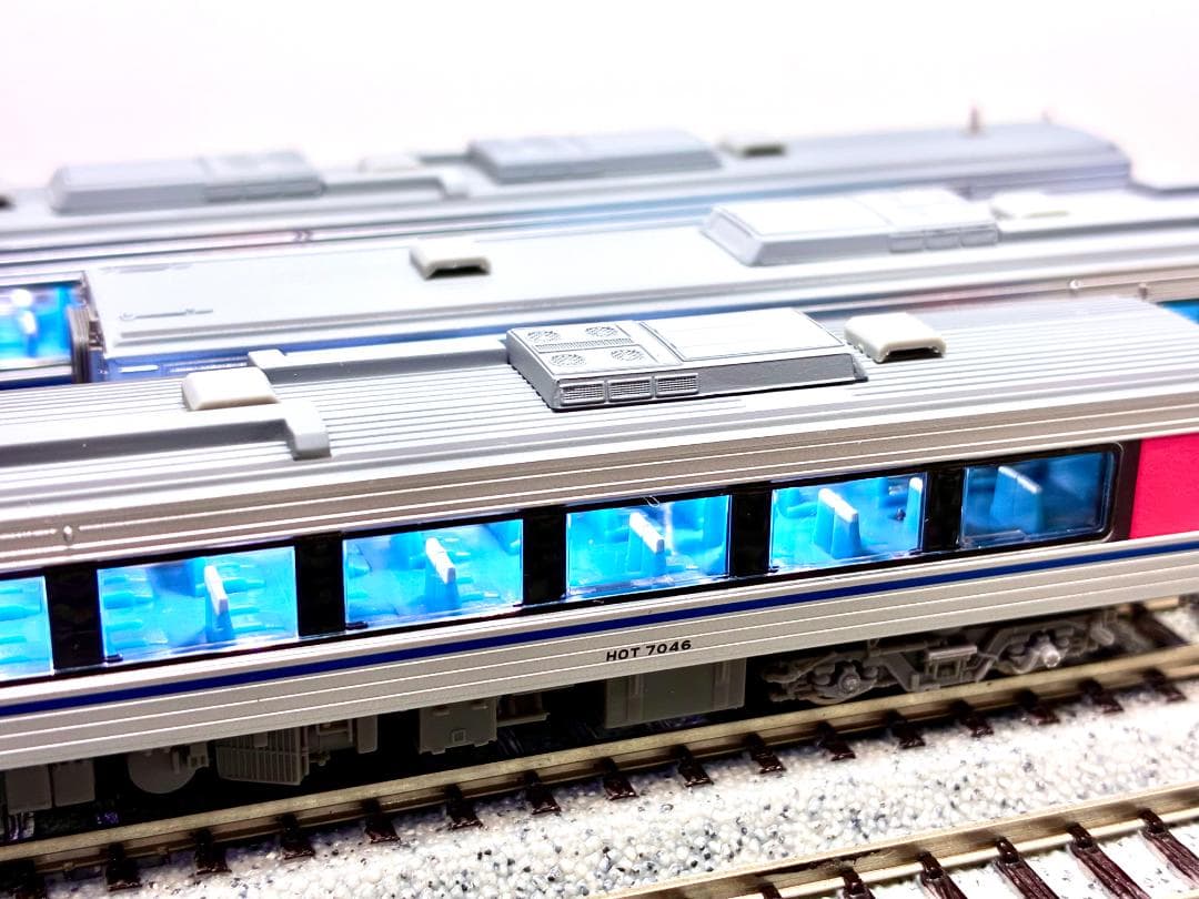 智頭急行HOT7000系特急“スーパーはくと”5次車 6両セットLED室内灯装備