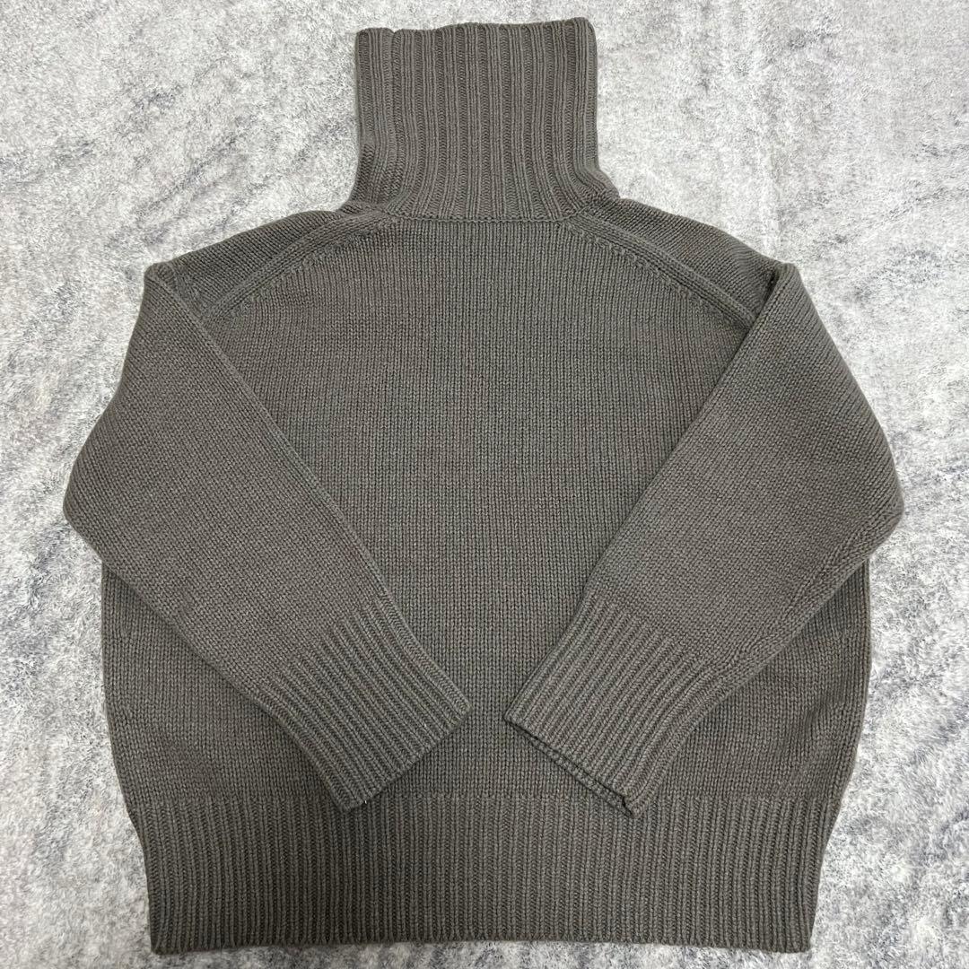 GALERIE VIE ファインウール タートルネックプルオーバー ニット S