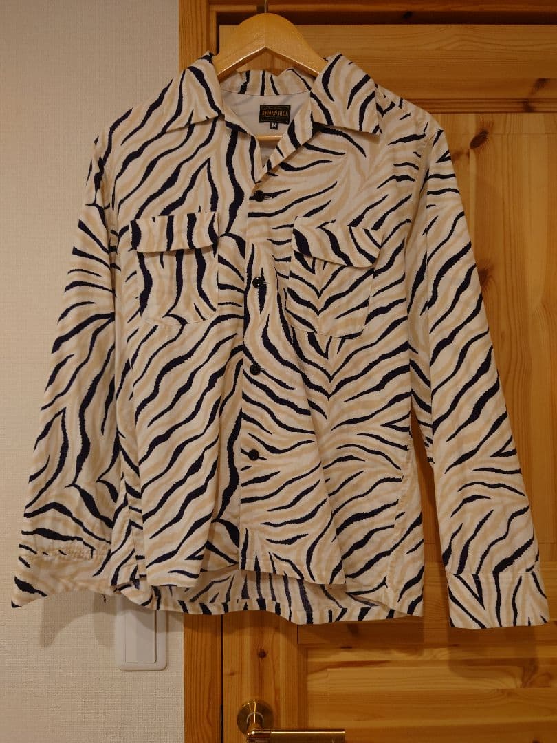 The Groovin High　グルービンハイ　長袖シャツゼブラ　M 34effd0a56d0e4673246690b7a197f
