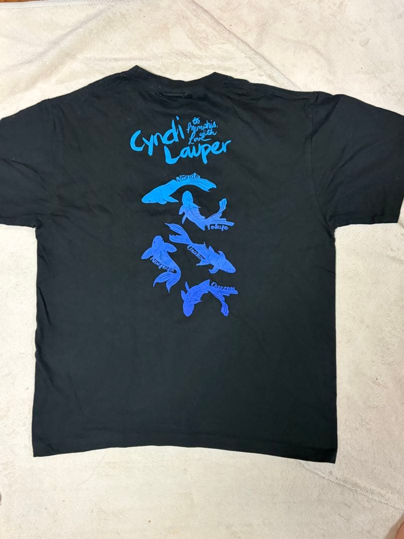 Cyndi Lauper （シンディ・ローパー） ライブグッズTシャツ 2011