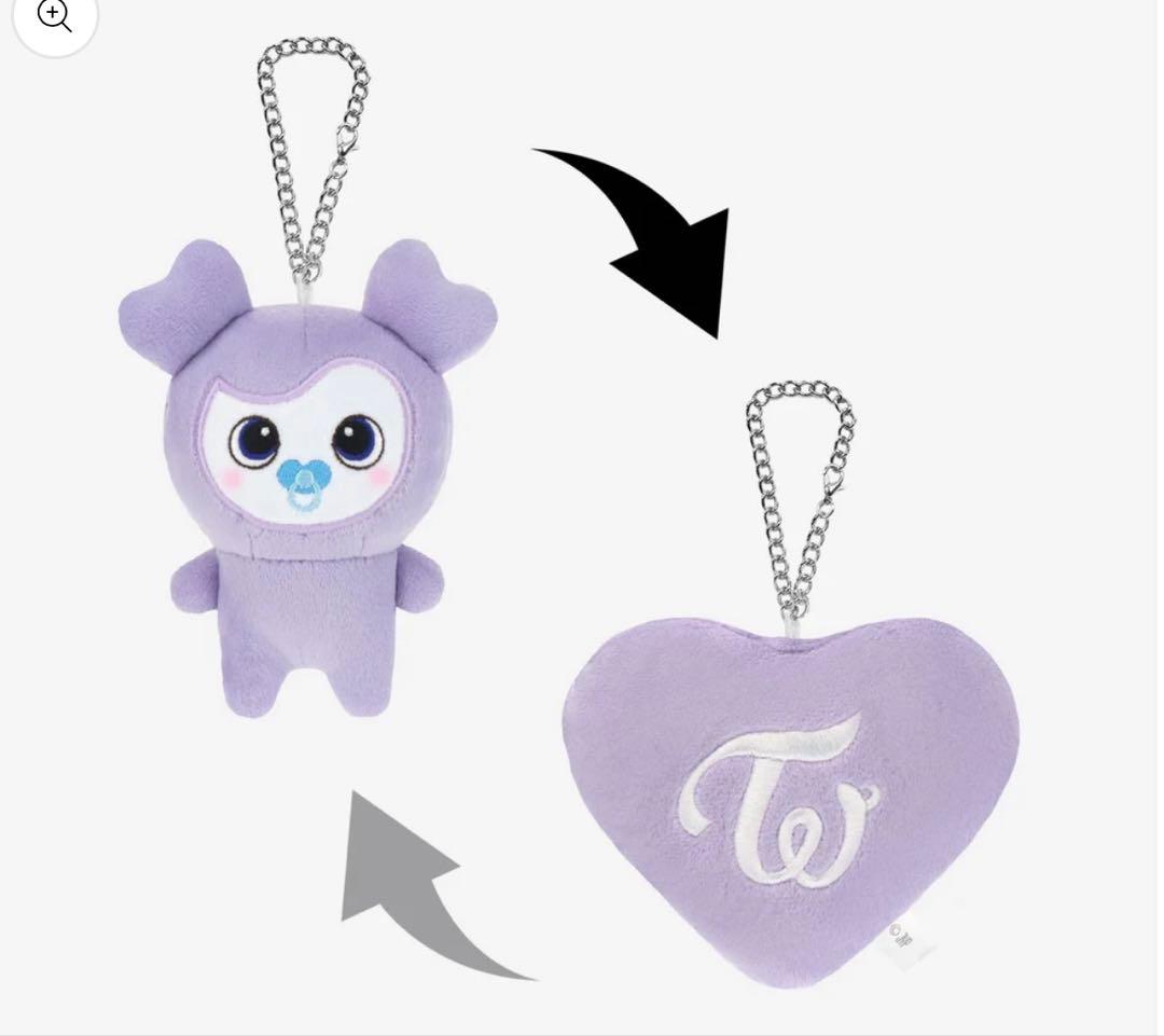 TWICE BABY LOVELY リバーシブルバッグチャーム サナ サブリー - メルカリ