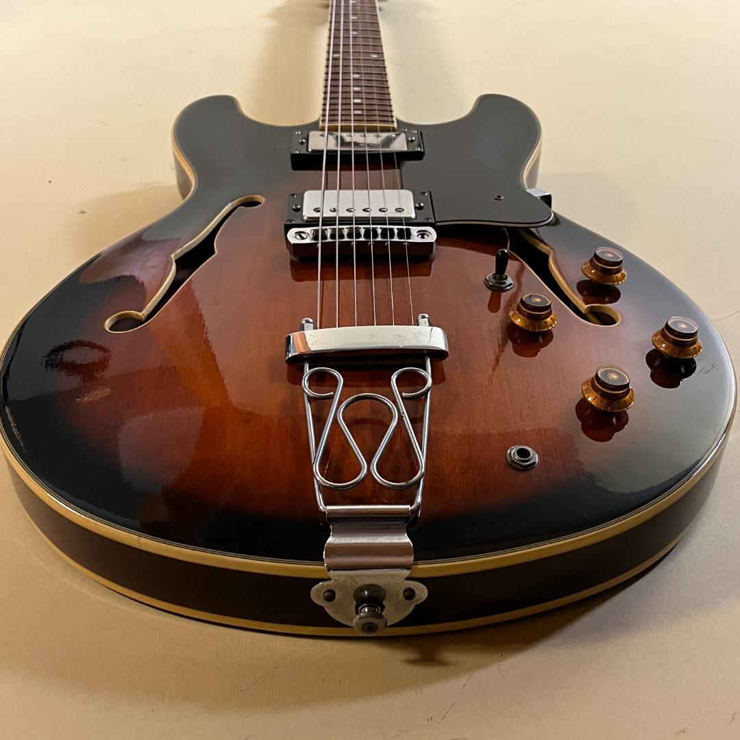 Aria Pro Ⅱ TA-01 セミアコ エレキギター サンバースト