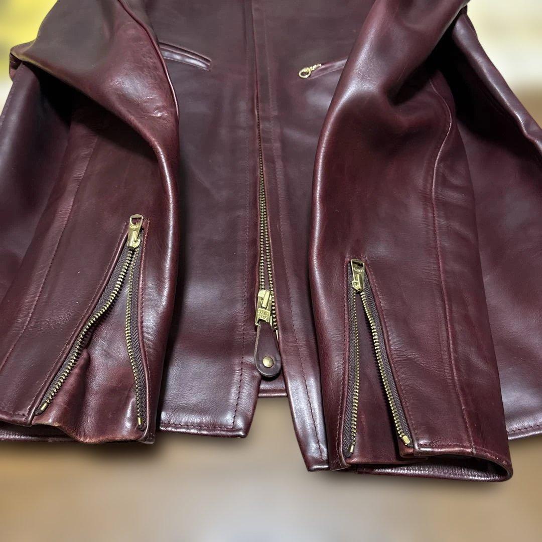 希少‼️美品‼️schottホーウィンレザー641SXX 40インチ 茶芯モデル