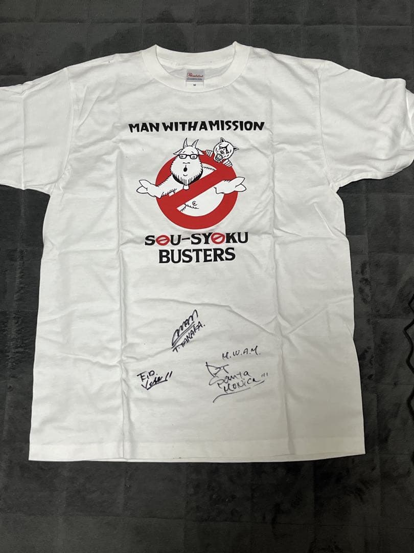 【値下げ】MAN WITH A MISSION サイン入りグッズ