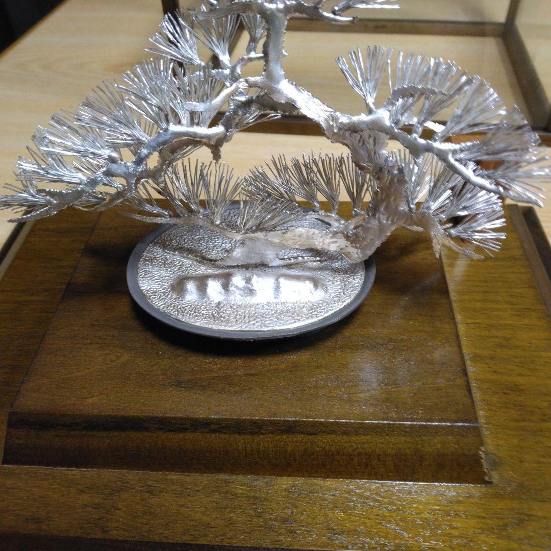 純銀製 光則作 銀細工 松 保証書 ケース付き 美品 - メルカリ