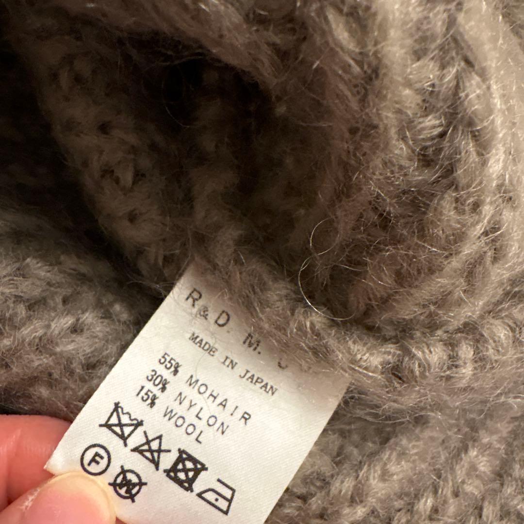 R&D.M.co Co オールドマンズテーラー ニット ブラウン モカ - メルカリ