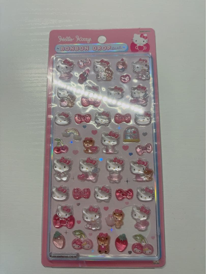 y*y様 【正規品】通常サイズ ボンボンドロップシール第一弾❣️サンリオ8種類